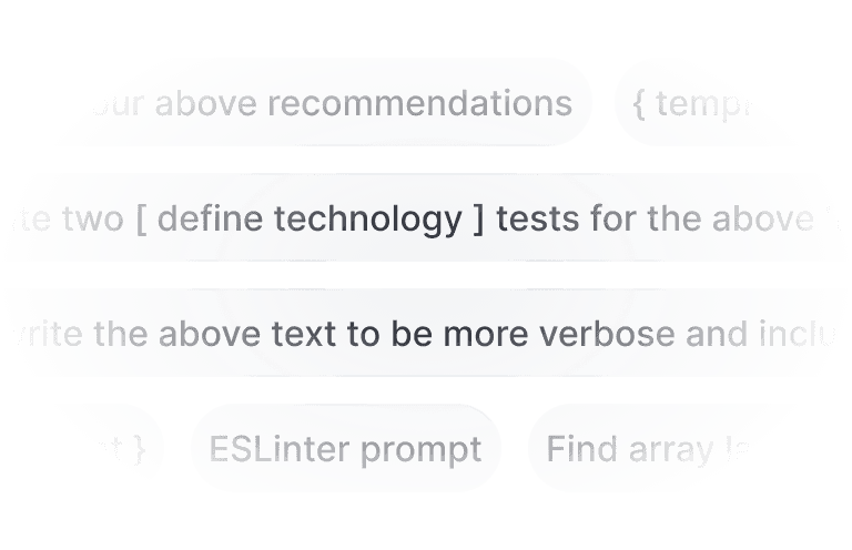 Prompt library graphic